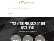 Tablet Screenshot of nopservices.com